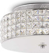 Plafoniera-moderna-Ideal-Lux-ROMA-PL4-093093-G9-LED-vetro-cristallo-lampada-soffitto