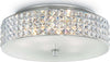 Plafoniera-moderna-Ideal-Lux-ROMA-PL6-000657-G9-LED-vetro-cristallo-lampada-soffitto