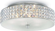 Plafoniera-moderna-Ideal-Lux-ROMA-PL6-000657-G9-LED-vetro-cristallo-lampada-soffitto