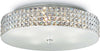 Plafoniera-moderna-Ideal-Lux-ROMA-PL9-087863-G9-LED-vetro-cristallo-lampada-soffitto