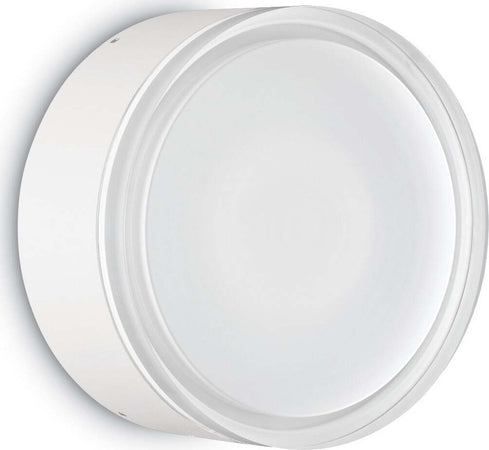 Plafoniera-moderna-Ideal-Lux-URANO-PL1-BIG-168135-168050-GX53-LED-IP44-alluminio-lampada-parete-soffitto
