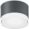 Plafoniera-moderna-Ideal-Lux-URANO-PL1-SMALL-168111-168036-GX53-LED-IP44-alluminio-lampada-parete-soffitto