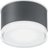 Plafoniera-moderna-Ideal-Lux-URANO-PL1-SMALL-168111-168036-GX53-LED-IP44-alluminio-lampada-parete-soffitto