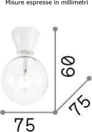 Plafoniera-moderna-Ideal-Lux-WINERY-PL1-155227-155142-E27-LED-ceramica-lampada-soffitto