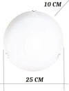Plafoniera-moderna-Illuminando-BIANCA-PLBIANCA25-E14-LED-vetro-lampada-soffitto
