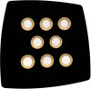 Plafoniera-moderna-Illuminando-DEMETRA-DEME8SLNRFO-GX53-LED-moderna-parete-soffitto