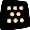 Plafoniera-moderna-Illuminando-DEMETRA-DEME8SLNRFO-GX53-LED-moderna-parete-soffitto