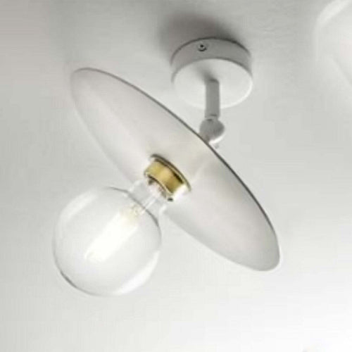 Plafoniera-moderna-Illuminando-PUB-PL1PUBBN+DISCO25BN-E27-LED-metallo-lampada-soffitto