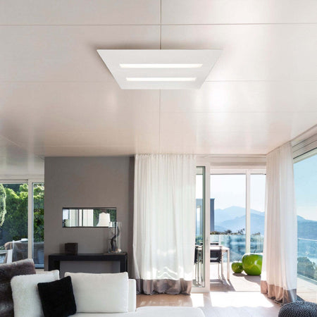 Plafoniera-moderna-Illuminando-THOR-PL-G-LED-lampada-soffitto-metallo-bianco-quadrata-interni-52W-4780LM-3000°K-63x63