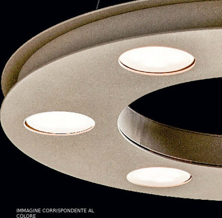 Plafoniera-moderna-Illuminando-UFO-PL3-GX53-LED-lampada-soffitto-metallo-bianco-sabbia-tonda