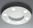 Plafoniera-moderna-Illuminando-UFO-PL6-GX53-LED-lampada-soffitto-metallo-bianco-sabbia-tonda
