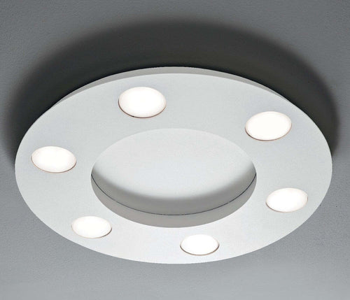Plafoniera-moderna-Illuminando-UFO-PL6-GX53-LED-lampada-soffitto-metallo-bianco-sabbia-tonda