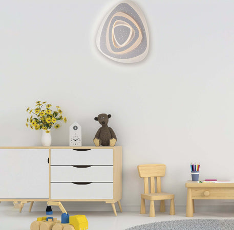 Plafoniera-Moderna-In-Metallo-Bianco-Led-Integrato-3000K-E-4500-K-Diam.-23-Cm