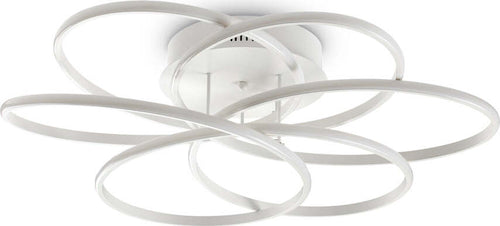 Plafoniera-Moderna-Karol-Metallo-Bianco-Led-90W-4000K-Luce-Naturale-D76Cm