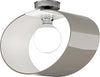 Plafoniera-Moderna-Lap-Metallo-Bianco-E-Vetro-Tortora-1-Luce-E27-42Cm