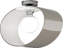 Plafoniera-Moderna-Lap-Metallo-Bianco-E-Vetro-Tortora-1-Luce-E27-42Cm