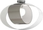 Plafoniera-Moderna-Lap-Metallo-Bianco-E-Vetro-Tortora-1-Luce-E27-52Cm