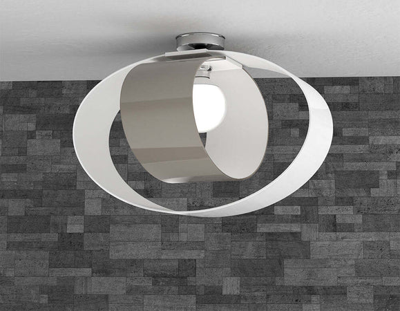 Plafoniera-Moderna-Lap-Metallo-Bianco-E-Vetro-Tortora-1-Luce-E27-52Cm