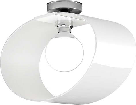 Plafoniera-Moderna-Lap-Metallo-E-Vetro-Bianco-1-Luce-E27-42Cm