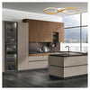 Plafoniera Moderna Led 22w Intrecciato Forma Infinito Oro Luce Fredda 6500k 71323