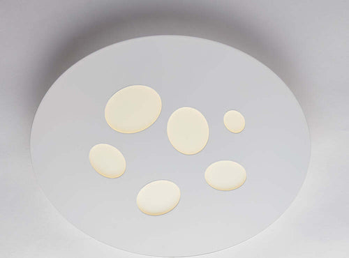 Plafoniera-Moderna-Led-Integrato-diam.32-Metallo-e-Alluminio-Bianco-Serie-Asole