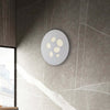 Plafoniera-Moderna-Led-Integrato-diam.40-Metallo-e-Alluminio-Bianco-Serie-Asole