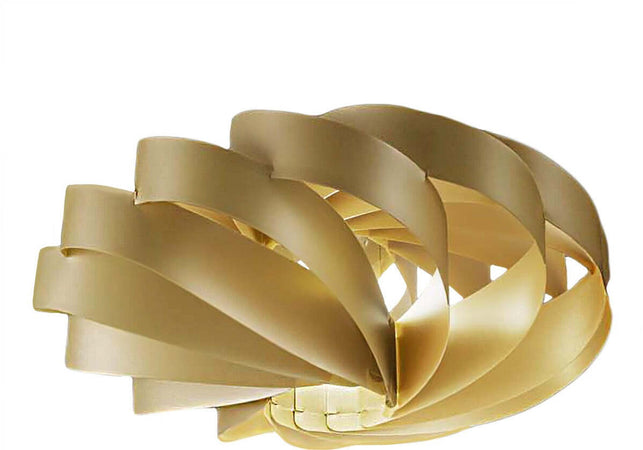 Plafoniera-moderna-Linea-Zero-FLAT-P-E27-LED-oro-polilux-lampada-soffitto