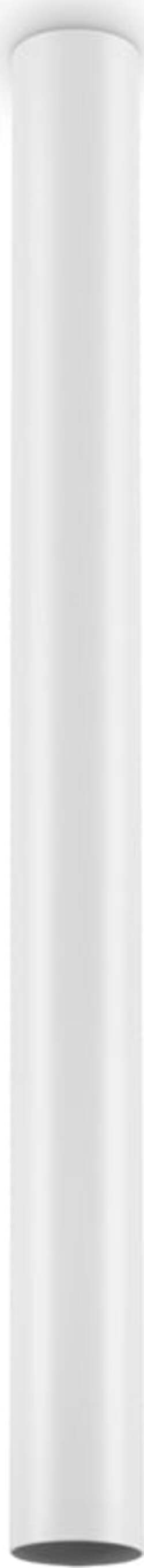Plafoniera-Moderna-Look-Metallo-Bianco-1-Luce-7W-3000K-Luce-Calda-H75Cm