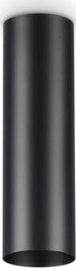 Plafoniera-Moderna-Look-Metallo-Nero-1-Luce-7W-3000K-Luce-Calda-H20Cm