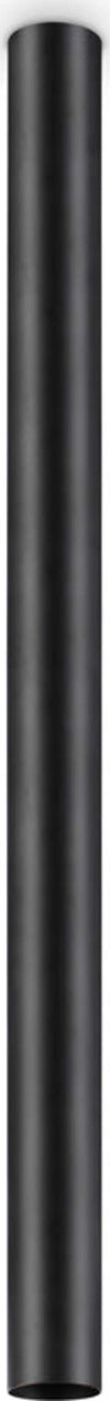 Plafoniera-Moderna-Look-Metallo-Nero-1-Luce-7W-3000K-Luce-Calda-H95Cm