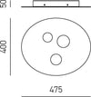 Plafoniera-Moderna-Luna-Metallo-Bianco-E-Alluminio-Tortora-3-Luci-Gx53
