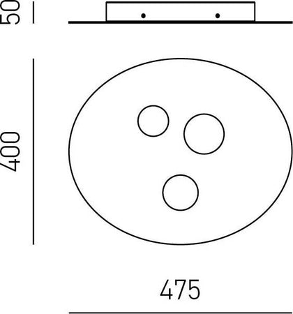 Plafoniera-Moderna-Luna-Metallo-E-Alluminio-Bianco-3-Luci-Gx53
