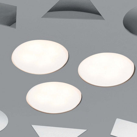 Plafoniera-moderna-metallo-Illuminando-GEO-PL3-SL-GX53-LED-lampada-soffitto-tonda-bianca-grigia-sabbia