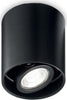 Plafoniera-Moderna-Mood-Round-Alluminio-Nero-1-Luce-Gu10-7W-3000K-D9Cm