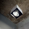 Plafoniera-Moderna-Mood-Square-Alluminio-Bianco-1-Luce-Gu10-7W-3000K-D15Cm
