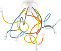 Plafoniera-Moderna-Multiflex-Metallo-Multicolor-8-Luci-E14