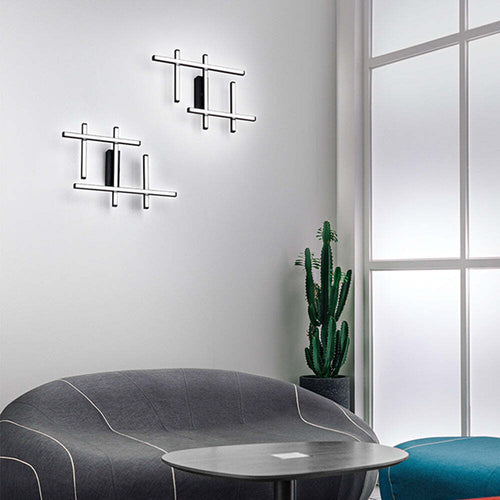 Plafoniera-Moderna-Net-Nero-Led-Piccola