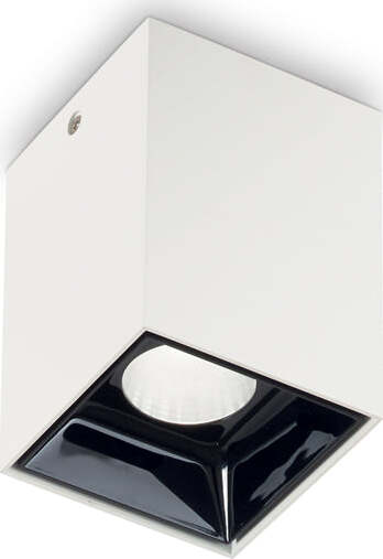 Plafoniera-Moderna-Nitro-Alluminio-Bianco-Led-10W-3000K-Luce-Calda
