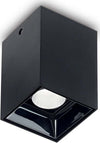 Plafoniera-Moderna-Nitro-Alluminio-Nero-Led-10W-3000K-Luce-Calda