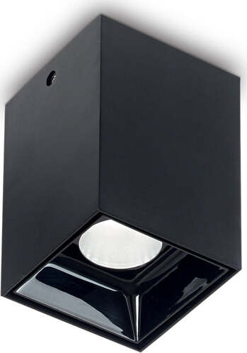 Plafoniera-Moderna-Nitro-Alluminio-Nero-Led-10W-3000K-Luce-Calda
