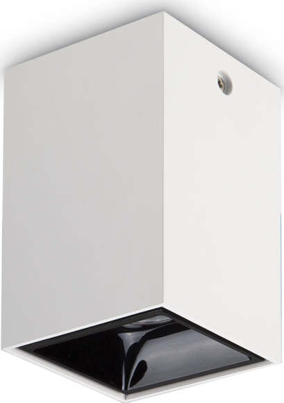 Plafoniera-Moderna-Nitro-Square-Alluminio-Bianco-Led-15W-3000K-Luce-Calda
