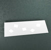 Plafoniera-Moderna-Note-Metallo-Bianco-5-Luci-Gx53-89Cm