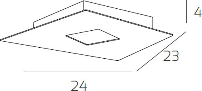 Plafoniera-Moderna-Note-Metallo-Grigio-1-Luce-Gx53-24Cm