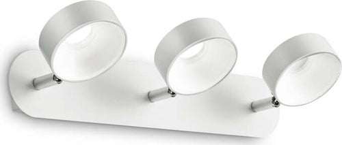 Plafoniera-Moderna-Oby-Metallo-Bianco-3-Luci-18W-3000K-Luce-Calda