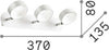 Plafoniera-Moderna-Oby-Metallo-Bianco-3-Luci-18W-3000K-Luce-Calda