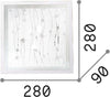 Plafoniera-Moderna-Ocean-Metallo-Multicolor-2-Luci-E27