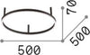 Plafoniera-Moderna-Oracle-Alluminio-Materie-Plastiche-Nero-Led-32W-3000K