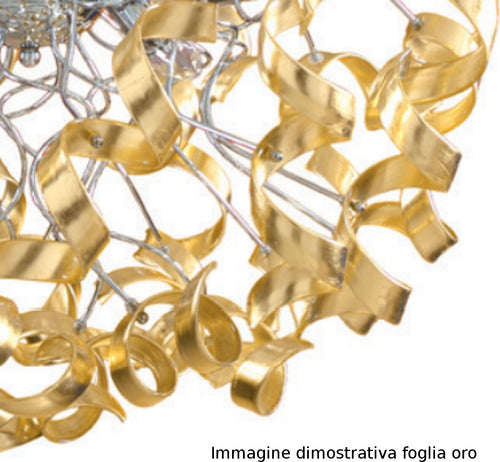 Plafoniera-moderna-Padana-lampadari-TRUDY-SPECIAL-PLG-E14-LED-vetro-lampada-soffitto