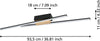 Plafoniera-Moderna-Panagria-Led-Alluminio-Rivestito-In-Legno-Nero-E-Marrone