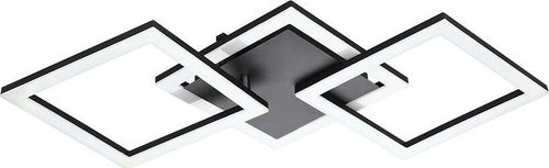 Plafoniera-Moderna-Paranday-Z-Led-Acciaio-Nero-E-Bianco